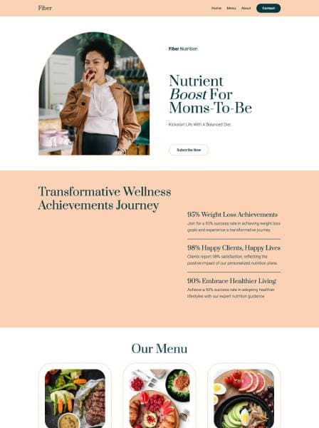 Fiber template — Nutrition